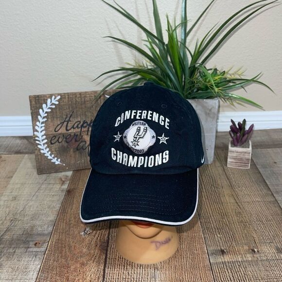 SAN ANTONIO SPURS 2003 NBA CHAMPIONS NIKE hat - Picture 1 of 8